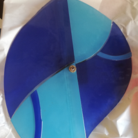 Orologio in vetrofusione