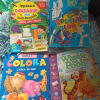 8 libri per bambini da colorare