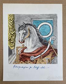DE CHIRICO Bolaffi Arte lettera "O" ed.  numerata
