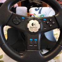 Volante e pedali PlayStation 2