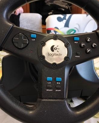 Volante e pedali PlayStation 2