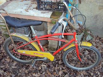 bicicletta quadrilga cross saltafossi