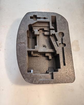 Porta Attrezzi Polistirolo Ruota Scorta Fiat 500