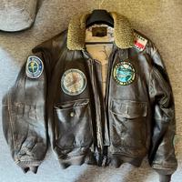 Giubbotto Avirex, pelle, limited edition, anni 90