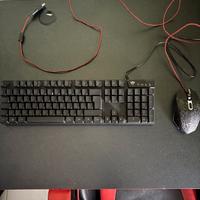 Mouse e tastiera da gaming 