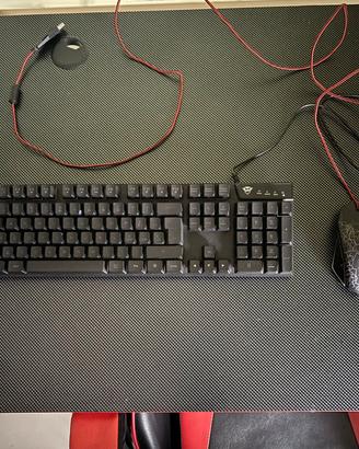 Mouse e tastiera da gaming