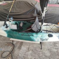 kayak tequila gtx angler point 65. 2 pezzi, garmin