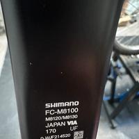 Guarnitura shimano xt m8100
