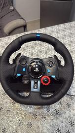 volante logitech e pedaliera