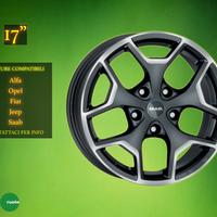 Cerchi in Lega 17" Alfa Jeep e altri