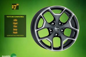 Cerchi in Lega 17" Alfa Jeep e altri