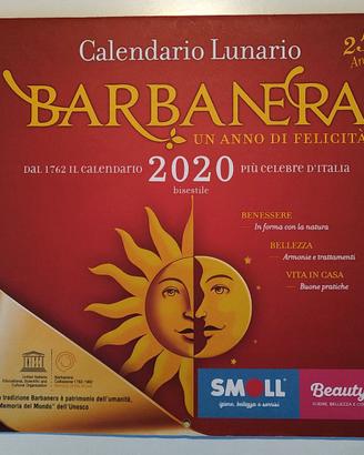 ⭐ Calendario lunario Barbanera 2020 ⭐