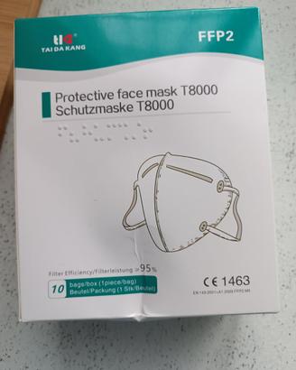 Confezione mascherine FFp2 nuova