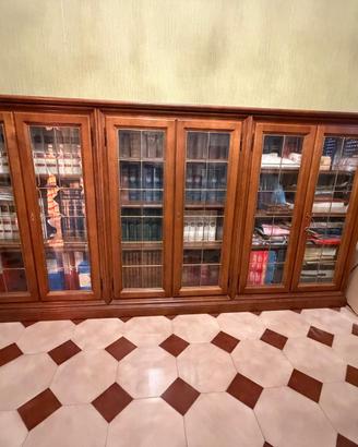 Libreria legno massello
