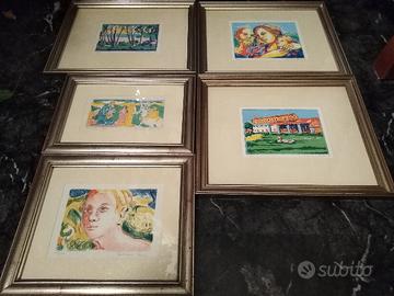 Ensemble di serigrafie Adriano Vavan