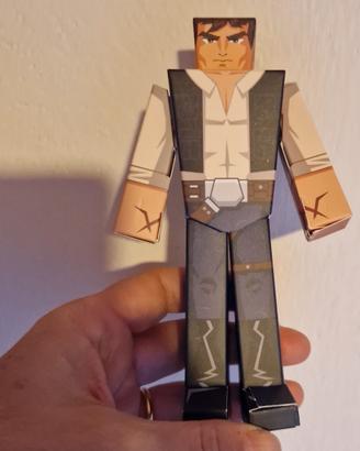 STAR WARS costruzioni personaggi 3d in cartone