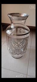 Vaso Egizia by Antony Berrus decorato in argento 