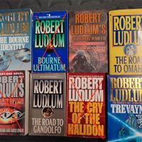 9 English Books - Robert Ludlum's novels