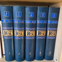 Enciclopedia Garzanti 5 volumi