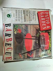 Barbecue a carbonella tondo