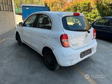 Ricambi Nissan Micra 2011 5 porte 1200cc benzina