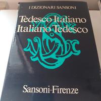 Dizionario tedesco italiano, italiano tedesco 