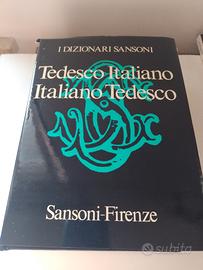 Dizionario tedesco italiano, italiano tedesco 