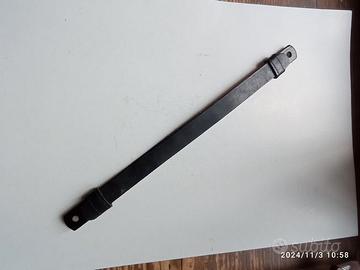 MILITARIA - SOGGOLO IN CUOIO NERO - DA IDENTIFICAR