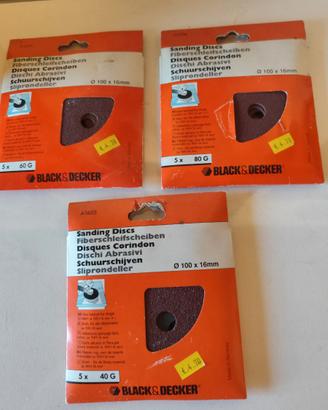 Dischi abrasivi Black & Decker