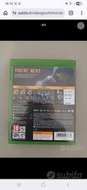 Mortal Kombat per xbox one come nuovo o i codici n