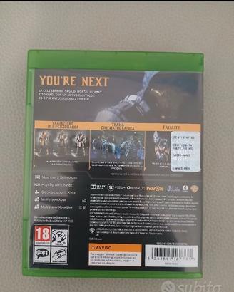 Mortal Kombat per xbox one come nuovo o i codici n