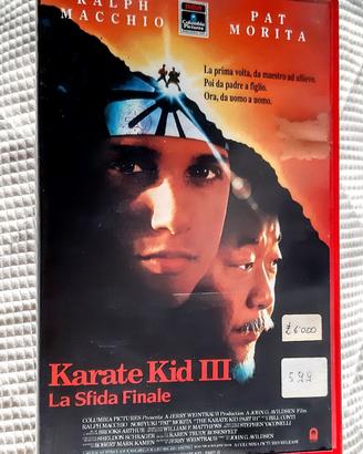 VHS KARATE KID 3 La Sfida Finale RCA/Columbia RARO