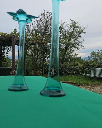 Candelabri di vetro
