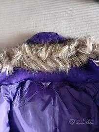 Piumino bomber S  viola