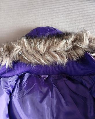 Piumino bomber S  viola