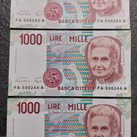 1.000 Lire Montessori 1990 Serie apertura.3