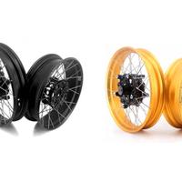 Cambio cerchi neri con oro BMW GS 1300