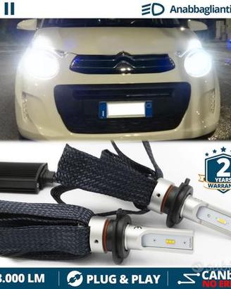 Lampade LED H7 per Citroen C1 ANABBAGLIANTI 6500K