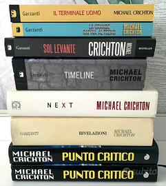 8 libri di Michael Crichton