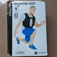 Gilet Zavorrato - Weighted Vest modulabile a 10 kg