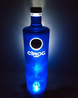 CIROC MAGNUM LUMINOUS BLU BOTTIGLIA VUOTA 