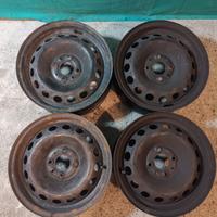 Cerchi in ferro fiat alfa romeo lancia 5.5Jx14"