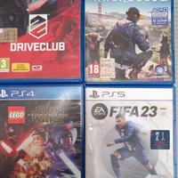 4 giochi Ps4 PS5 