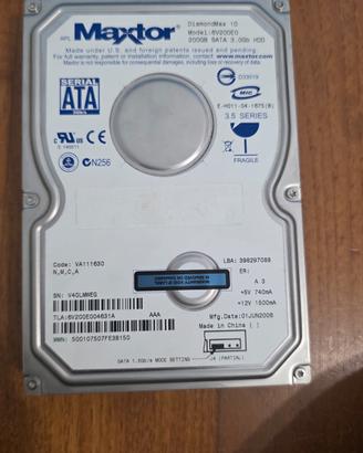 HDD 200GB