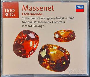 ESCLARMONDE di MASSENET - 3 CD