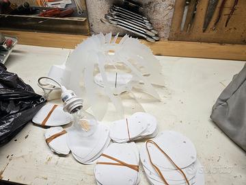 Lampadario in plastica