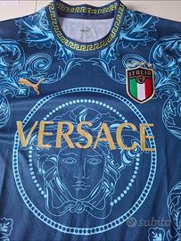 Maglia italia x versace