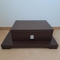 Comodino 60x40 mogano scuro