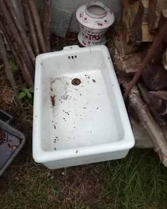 vasca in ceramica anni 60