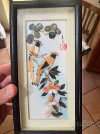 Coppia di quadri vintage anni 60